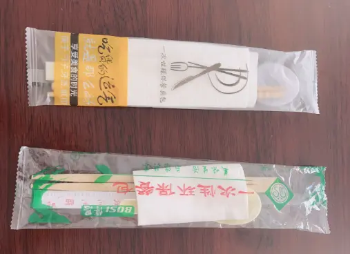 Cutlery Four Piece Packaging Machine